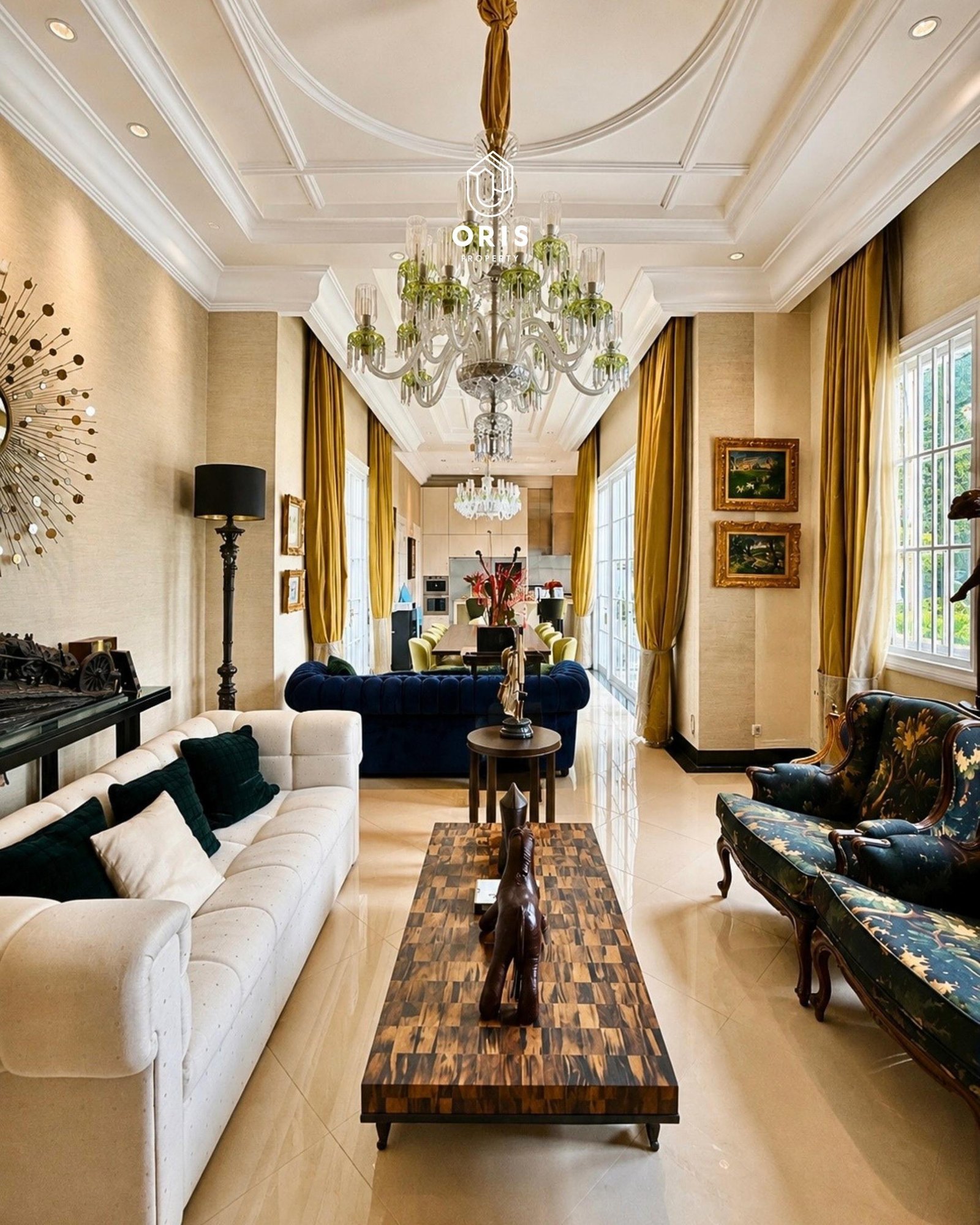 Grand Luxury Mansion 2 Lantai + Paviliun 2 Lantai - foto 4