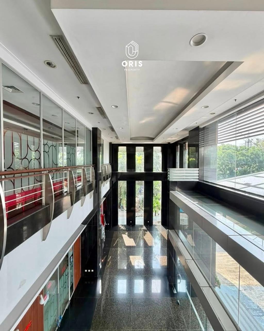 Office Building 8 Lantai, Hadap Timur & Selatan - foto 4