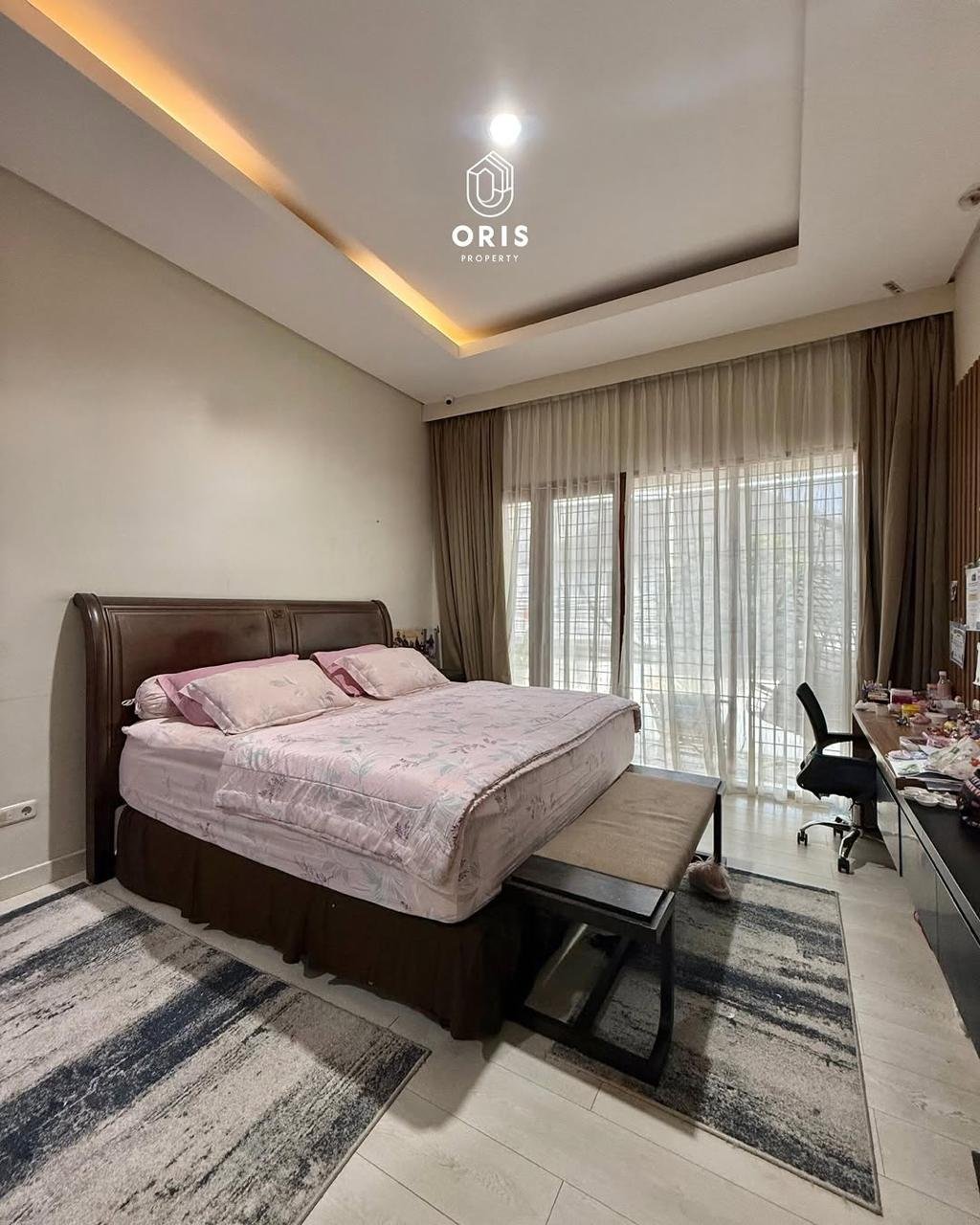 Modern Minimalist 3,5 Lantai Fully Furnished - foto 9