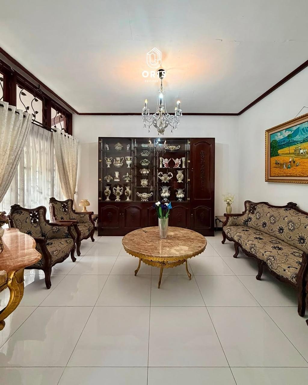 Depan Taman Posisi Hoek di Villa Cinere Mas - foto 2