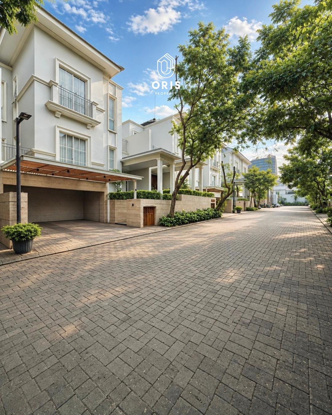 Modern Classic Townhouse Dekat MRT, Row Jalan Lebar - foto utama