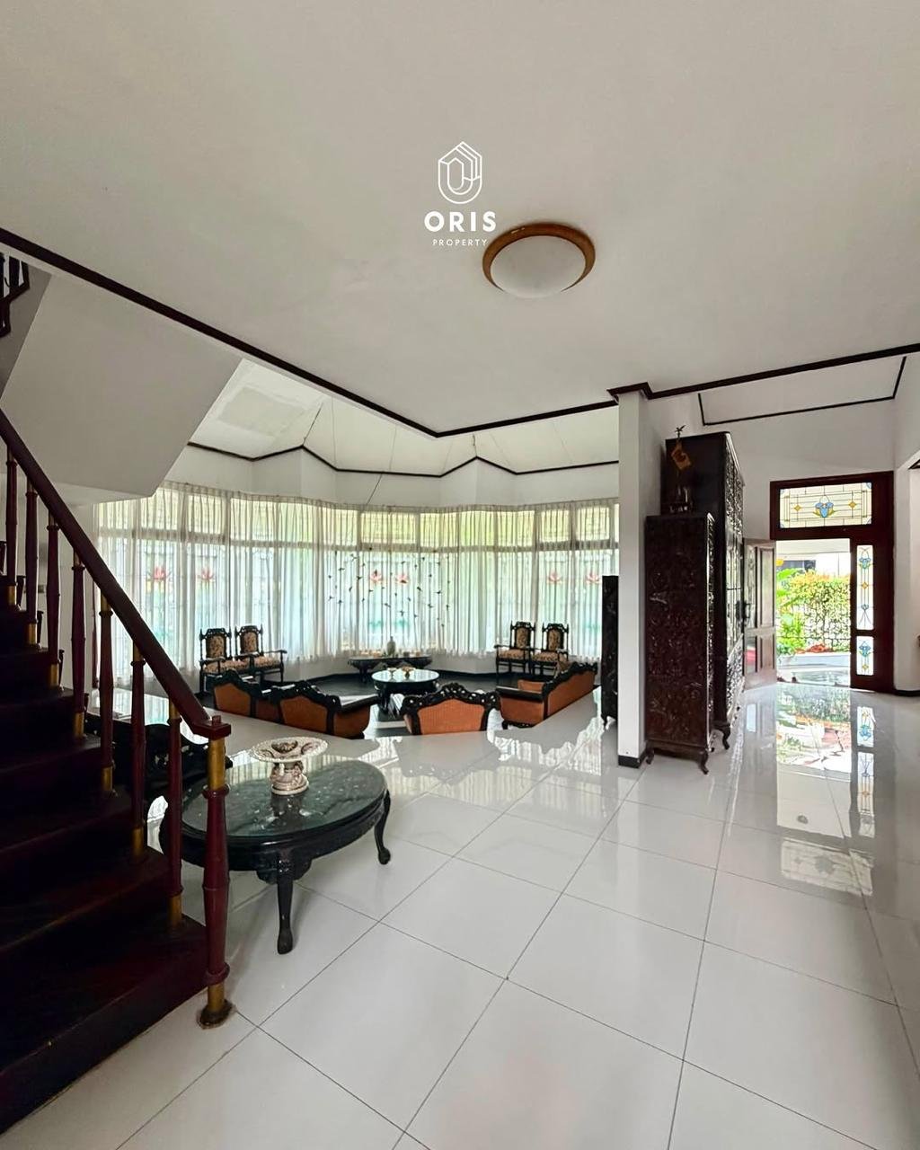 Depan Taman Posisi Hoek di Villa Cinere Mas - foto 5