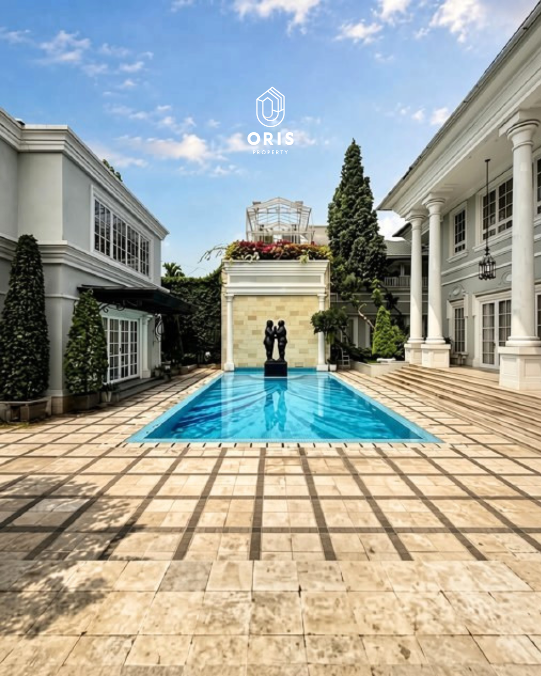Grand Luxury Mansion 2 Lantai + Paviliun 2 Lantai - foto utama