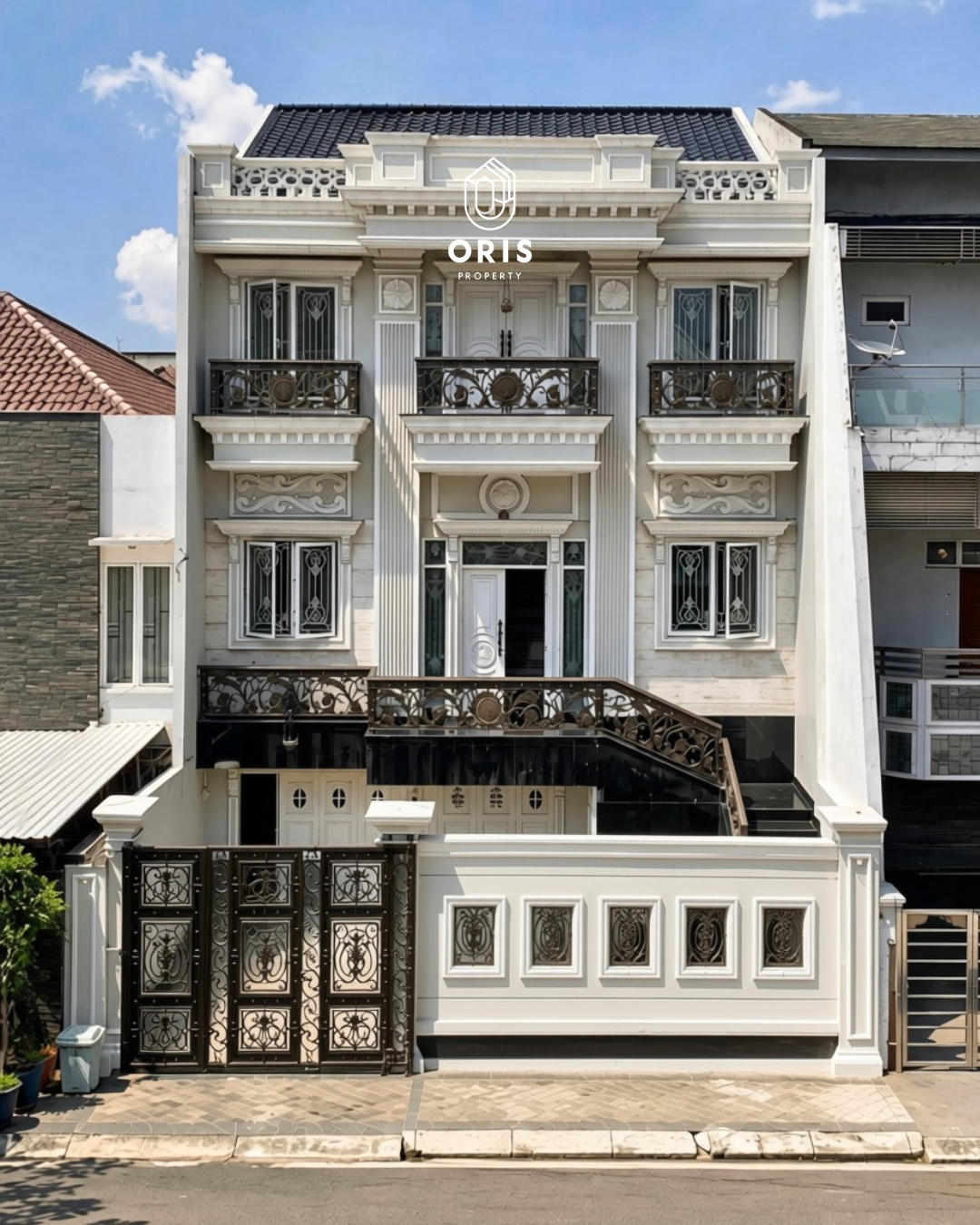 Modern Classic 3,5 Lantai - Taman Palem Lestari - foto utama