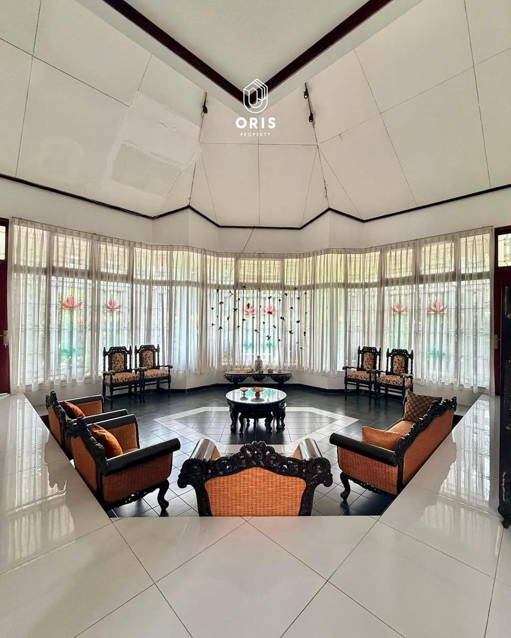Depan Taman Posisi Hoek di Villa Cinere Mas - foto 4