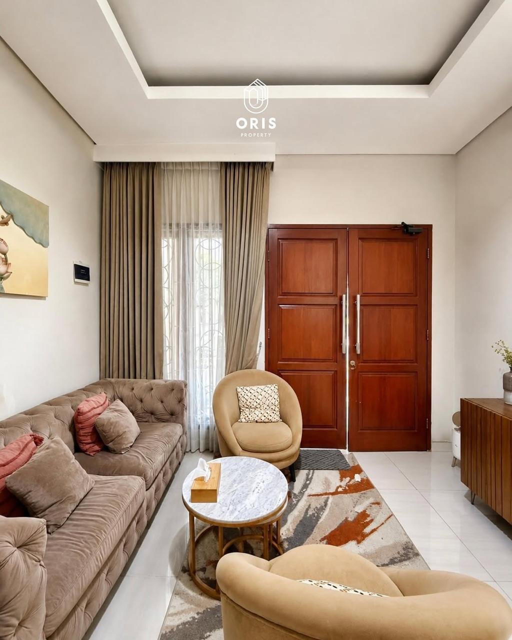 Modern Minimalist 3,5 Lantai Fully Furnished - foto 3