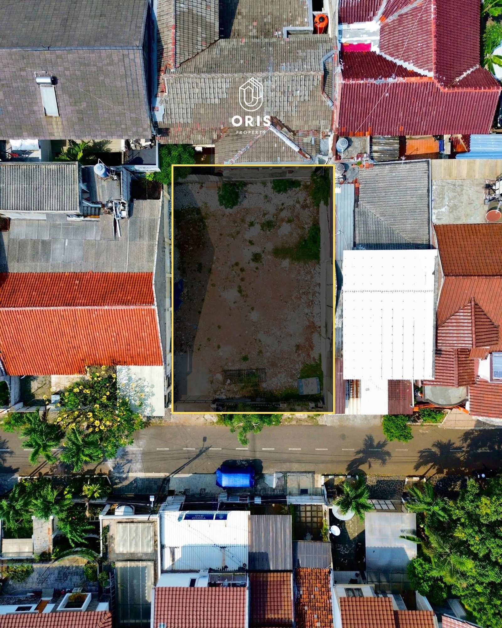 Kavling Siap Bangun Hadap Barat - foto utama