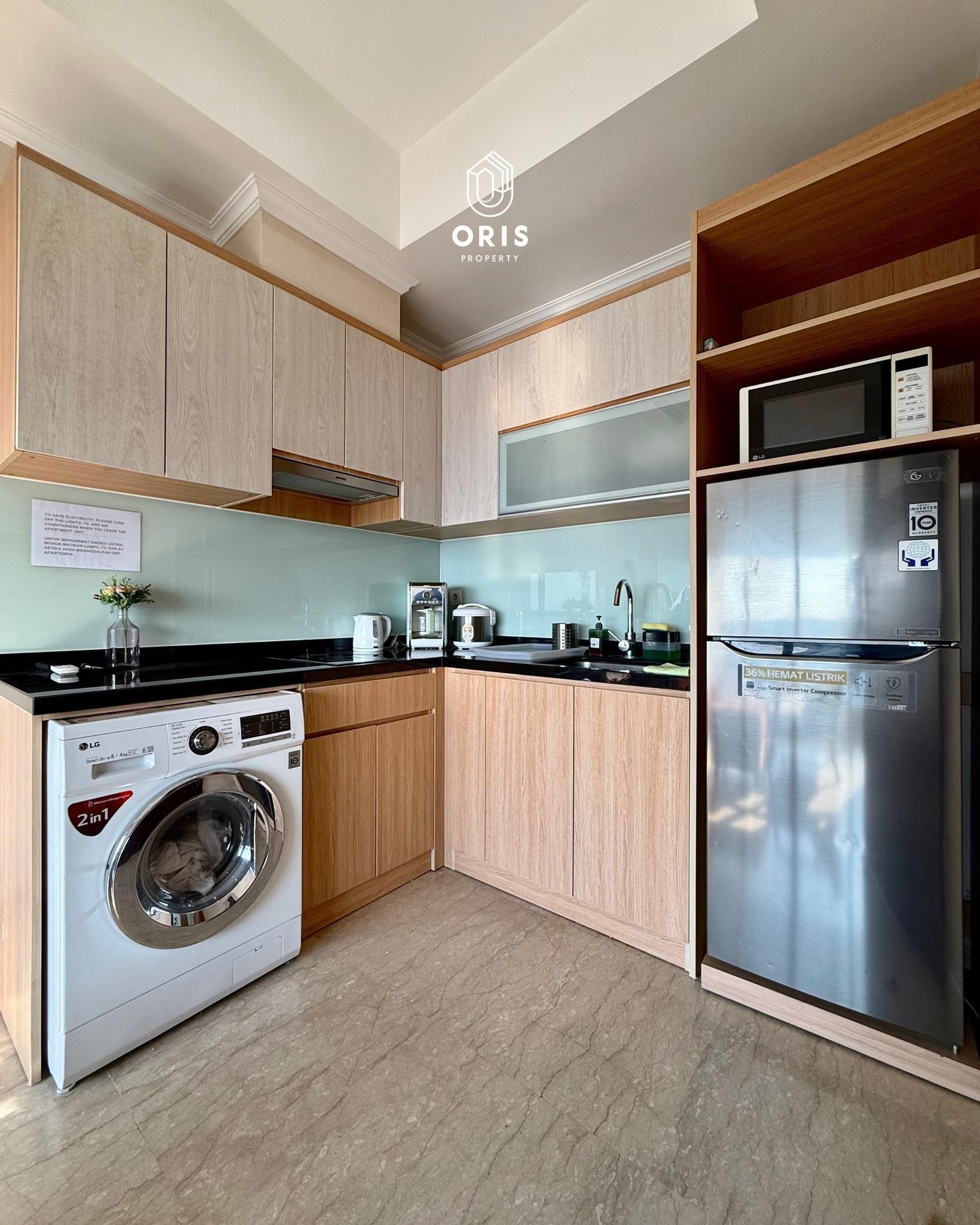 Menteng Park 2 BR Fully Furnished, Private Lift - foto 4