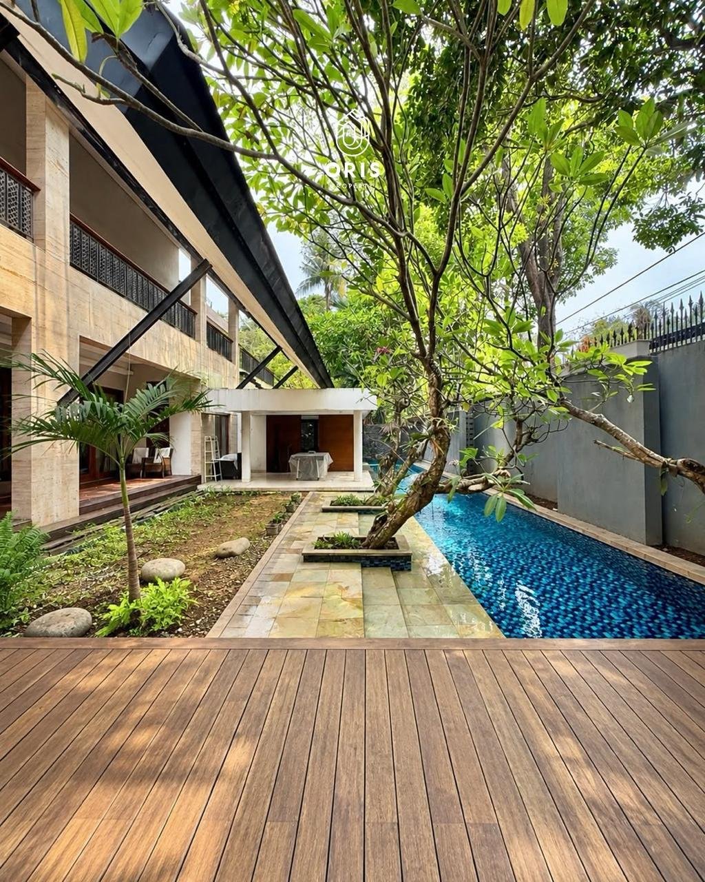 Luxury Tropical Row Jalan Lebar, Posisi Hoek - foto 6
